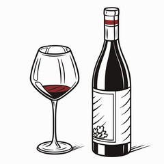 drink bottle vector