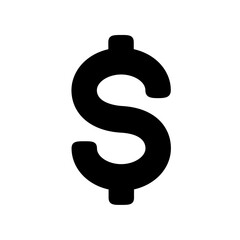 USD icon. Dollar symbol vector