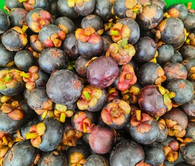 mangosteen fruit background