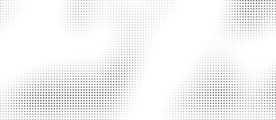 Abstract halftone gradient texture background with black and white dot pattern modern minimal design for graphic projects retro comic style effect on transparent surface © gd-house
