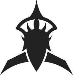 Tenaculum icon Silhouette vector on transparent background