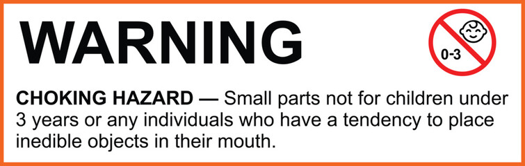 Choking Hazard: Not for Children Under 3 Years