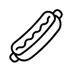 hotdog ,white background