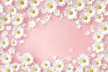 Fototapeta premium Daisies flowers daisy background.