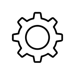 gear icon vector illustration