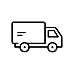  Truck delivery icon