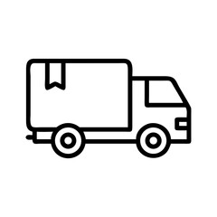  Truck delivery icon