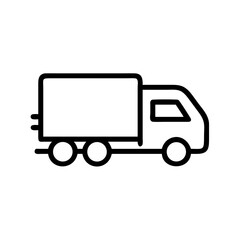  Truck delivery icon