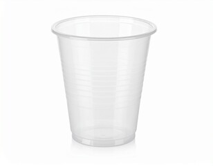 Clear disposable cup