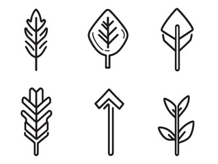 High Quality Arrow Line Art Vector for Graphic Design