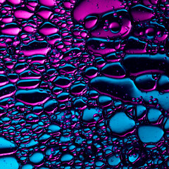 neon colors retro abstract psychedelic background with fluid shapes