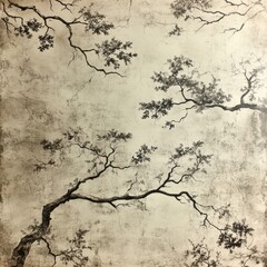 Obraz premium Enchanting branches create a mesmerizing pattern