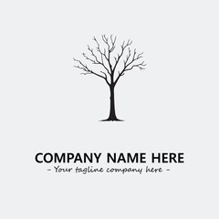 Obraz premium Tree Silhouette Logo Company Design Illustration Vector Graphic Image