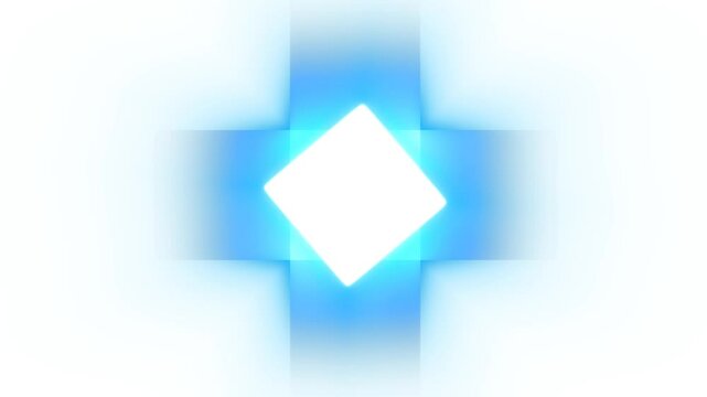 Dynamic animation and Hypnotic Rotating Neon Platform with Brilliant Glowing Lights, Constantly Flow of Electric Motion. Intro for logos, technology, medicine, sales, presentations. 4k