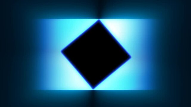 Blue Mesmerizing Rotating Neon Platform Surrounded by Intense Pulsating Lights and Radiant Glowing Effects in  High-Energy Animation Sequence. Intro for logos, business, medical, technology, sales. 4k