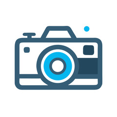 photography camera, WHITE BACKGROUND