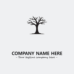 Obraz premium Tree Silhouette Logo Company Design Illustration Vector Graphic Image