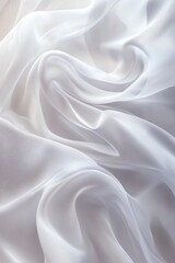 Obraz premium White fabric texture
