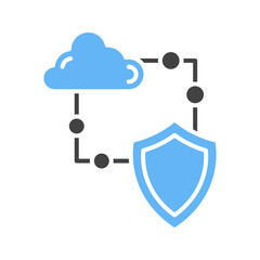 Network Protection icon vector image. Suitable for mobile apps, web apps and print media.