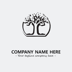 Obraz premium Tree Silhouette Logo Company Design Illustration Vector Graphic Image