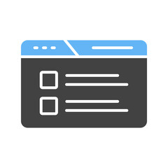 Fototapeta premium Articles icon vector image. Suitable for mobile apps, web apps and print media.