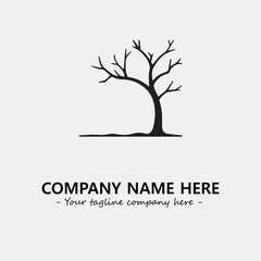 Obraz premium Tree Silhouette Logo Company Design Illustration Vector Graphic Image