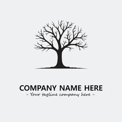 Obraz premium Tree Silhouette Logo Company Design Illustration Vector Graphic Image