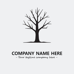 Obraz premium Tree Silhouette Logo Company Design Illustration Vector Graphic Image