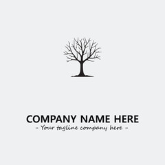 Obraz premium Tree Silhouette Logo Company Design Illustration Vector Graphic Image