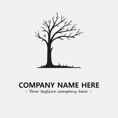 Obraz premium Tree Silhouette Logo Company Design Illustration Vector Graphic Image