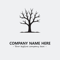 Obraz premium Tree Silhouette Logo Company Design Illustration Vector Graphic Image