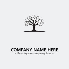 Obraz premium Tree Silhouette Logo Company Design Illustration Vector Graphic Image