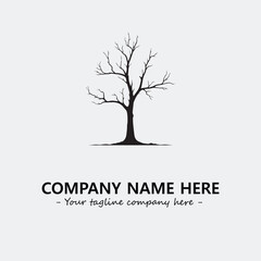 Obraz premium Tree Silhouette Logo Company Design Illustration Vector Graphic Image