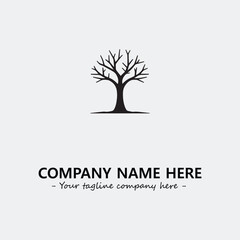 Obraz premium Tree Silhouette Logo Company Design Illustration Vector Graphic Image