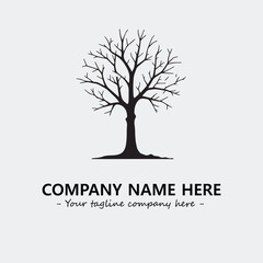 Obraz premium Tree Silhouette Logo Company Design Illustration Vector Graphic Image