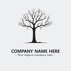 Obraz premium Tree Silhouette Logo Company Design Illustration Vector Graphic Image