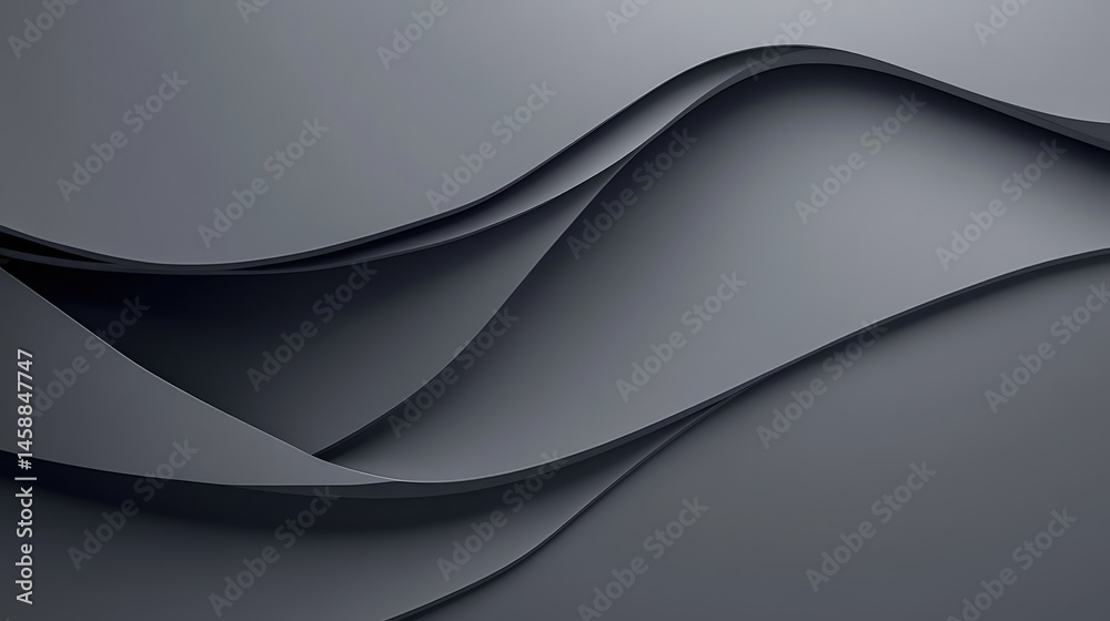Poster a smooth grey background with a subtle gradient, transitioning from light to dark for a modern and s