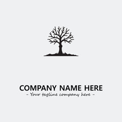 Obraz premium Tree Silhouette Logo Company Design Illustration Vector Graphic Image