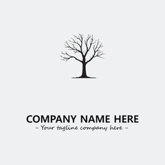 Obraz premium Tree Silhouette Logo Company Design Illustration Vector Graphic Image