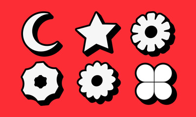 Super Graphic Element Design New