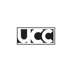 UCC logo. UCC letter. UCC letter logo design. Initials UCC logo design vector
