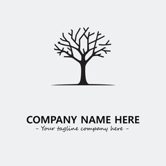 Obraz premium Tree Silhouette Logo Company Design Illustration Vector Graphic Image