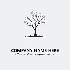 Obraz premium Tree Silhouette Logo Company Design Illustration Vector Graphic Image