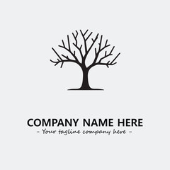 Obraz premium Tree Silhouette Logo Company Design Illustration Vector Graphic Image