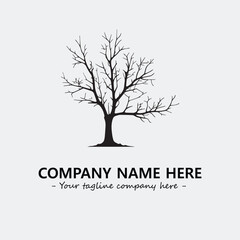 Obraz premium Tree Silhouette Logo Company Design Illustration Vector Graphic Image