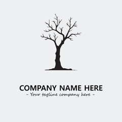 Obraz premium Tree Silhouette Logo Company Design Illustration Vector Graphic Image