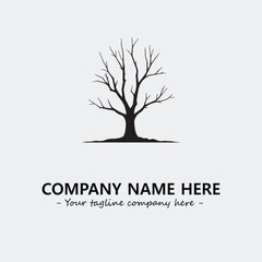 Obraz premium Tree Silhouette Logo Company Design Illustration Vector Graphic Image