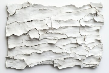 Fototapeta premium Abstract sculpted surface with textured cracks.