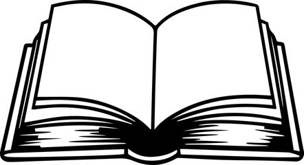 opening book outline icon 