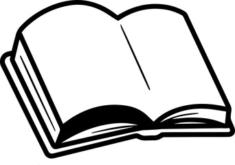 opening book outline icon 